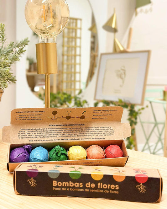 Bombas de flores 🤩 Pack de 6 🌱 - contigosoy